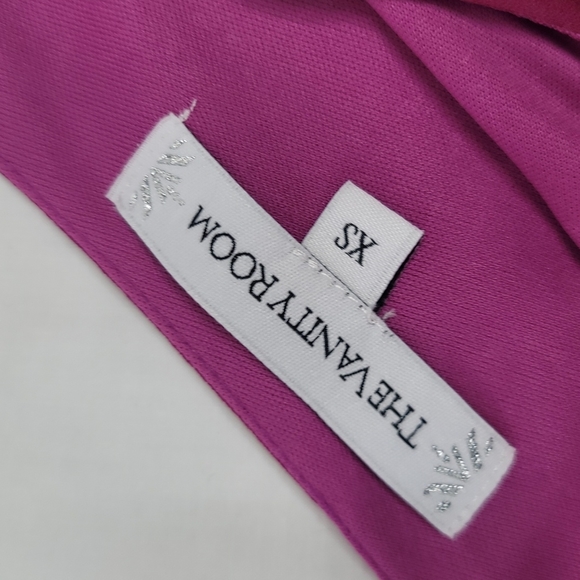 The Vanity Room fuchsia sleeveless dress sz XS - Picture 5 of 12